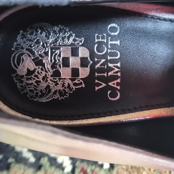 Vince Camuto Metallic Silver Loafers - Picture 7 of 8